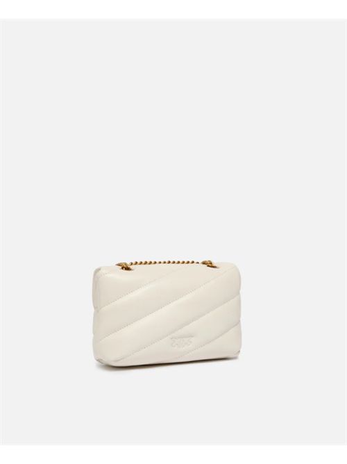 LOVE PUFF BABY PINKO | 100040.A0F2Z14Q BIANCO SETA-ANT. GOLD